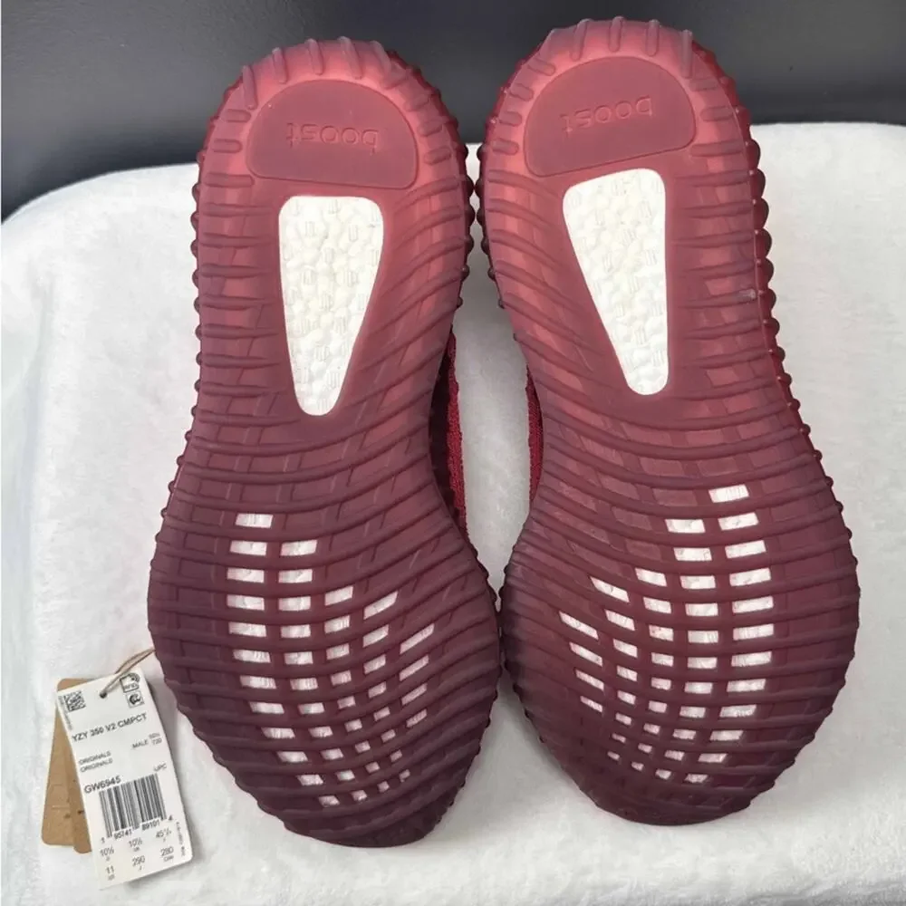 Yeezy Boost 350 V2 CMPCT ‘Slate Red’ | GW6945 | 11M | OG All